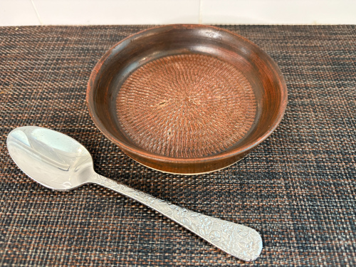 Copper Glazed Garlic Grater