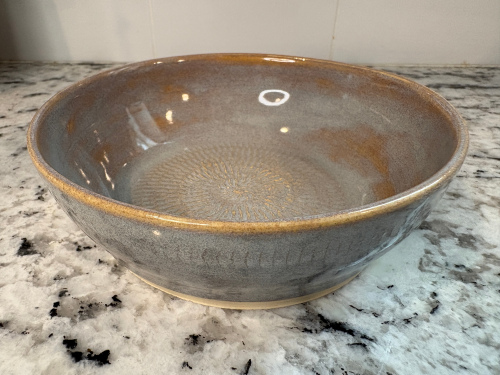 Grey Garlic Bowl