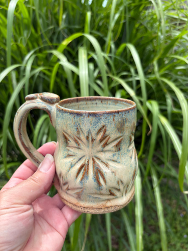 Carved Mug