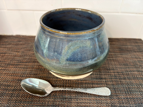 Blue Bubble Planter