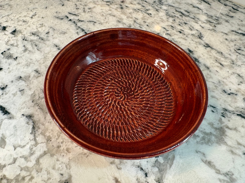 Brick Red Garlic Grater